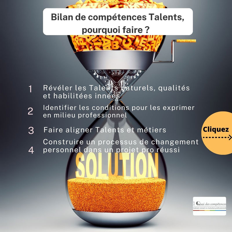 Bilan de compétences Talents, pourquoi faire ?